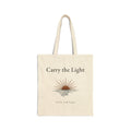 3M&P “Carry the Light” tote bag in natural cotton canvas