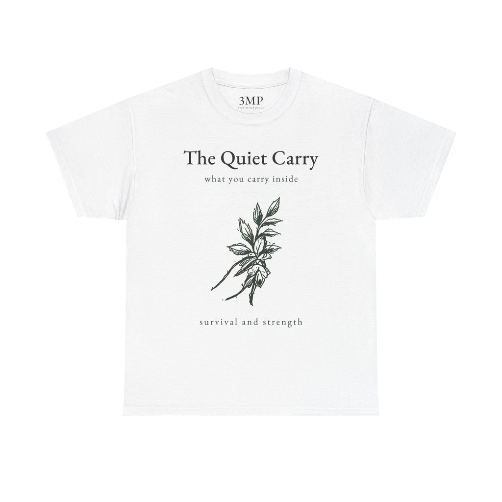 3M&P “Quiet Carry” heavyweight t-shirt in white
