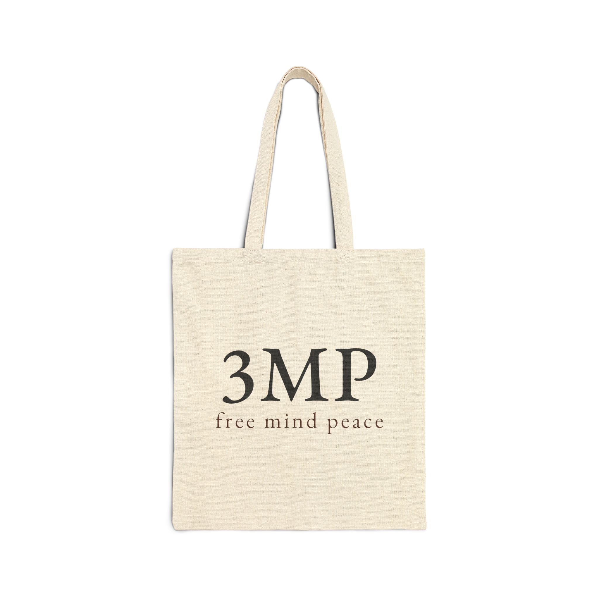 3M&P “Still Standing” tote bag in natural cotton canvas — view 2