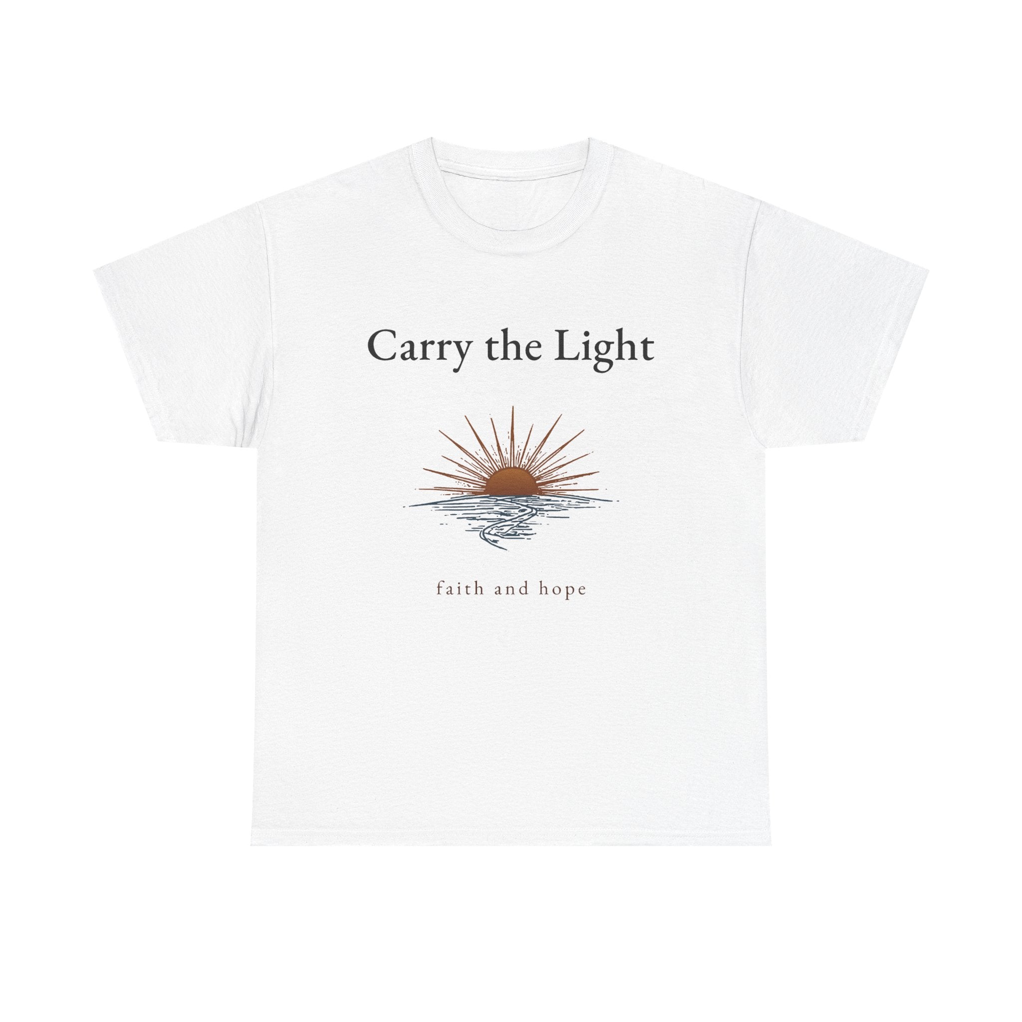 3M&P “Carry the Light” heavyweight t-shirt in white